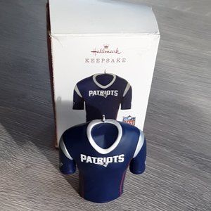 Hallmark keepsake Rodney Gentry Patriot’s jersey ornament